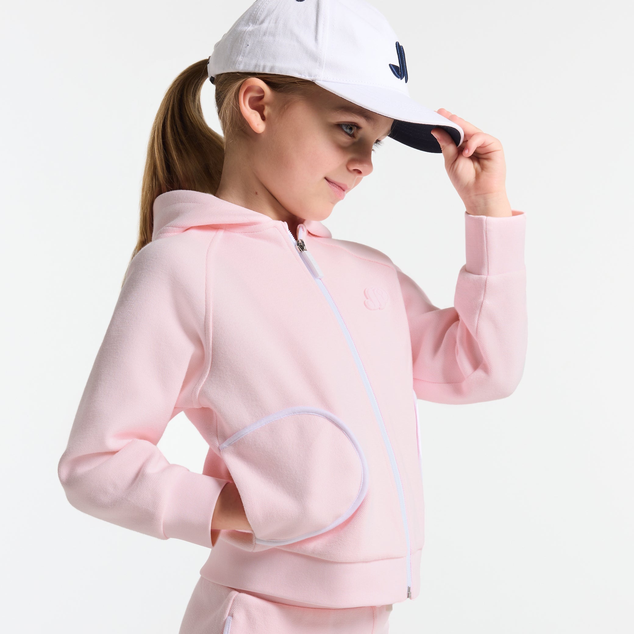 Girl zip-up sweatshirt