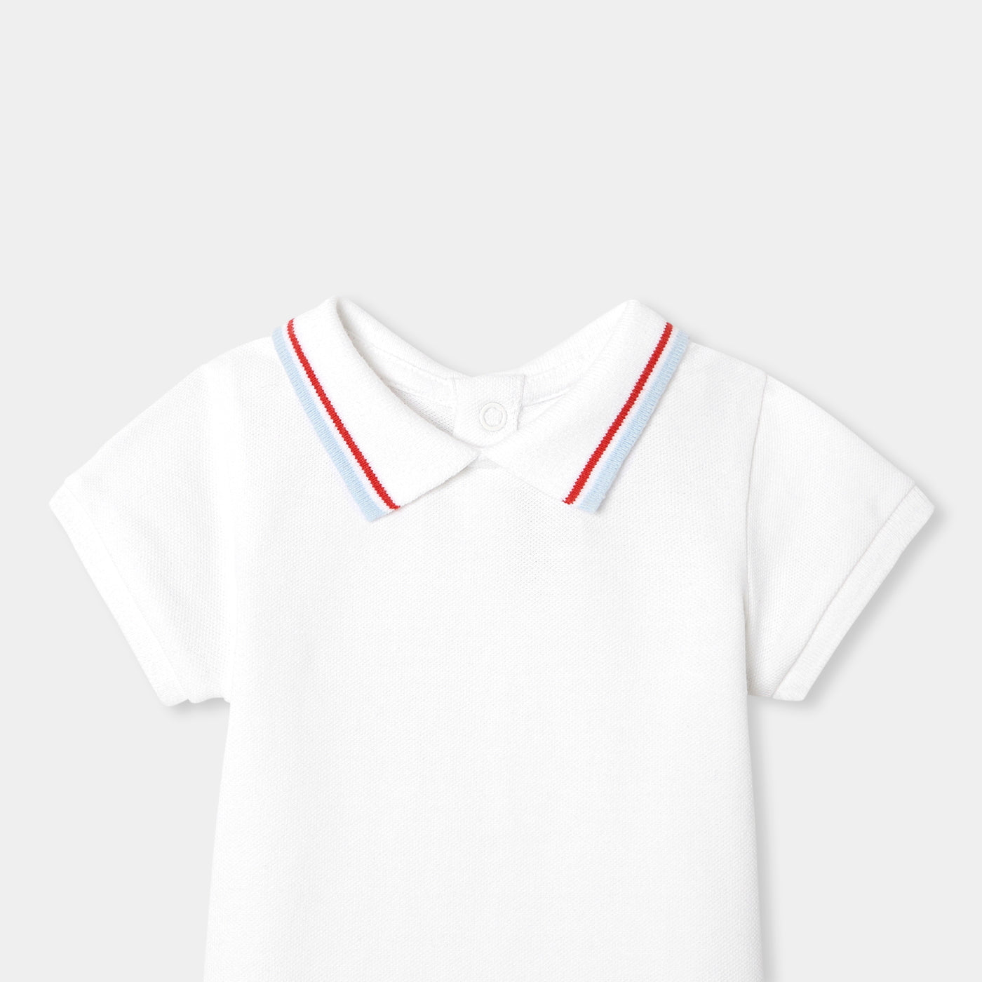 Baby boy short-sleeved bodysuit