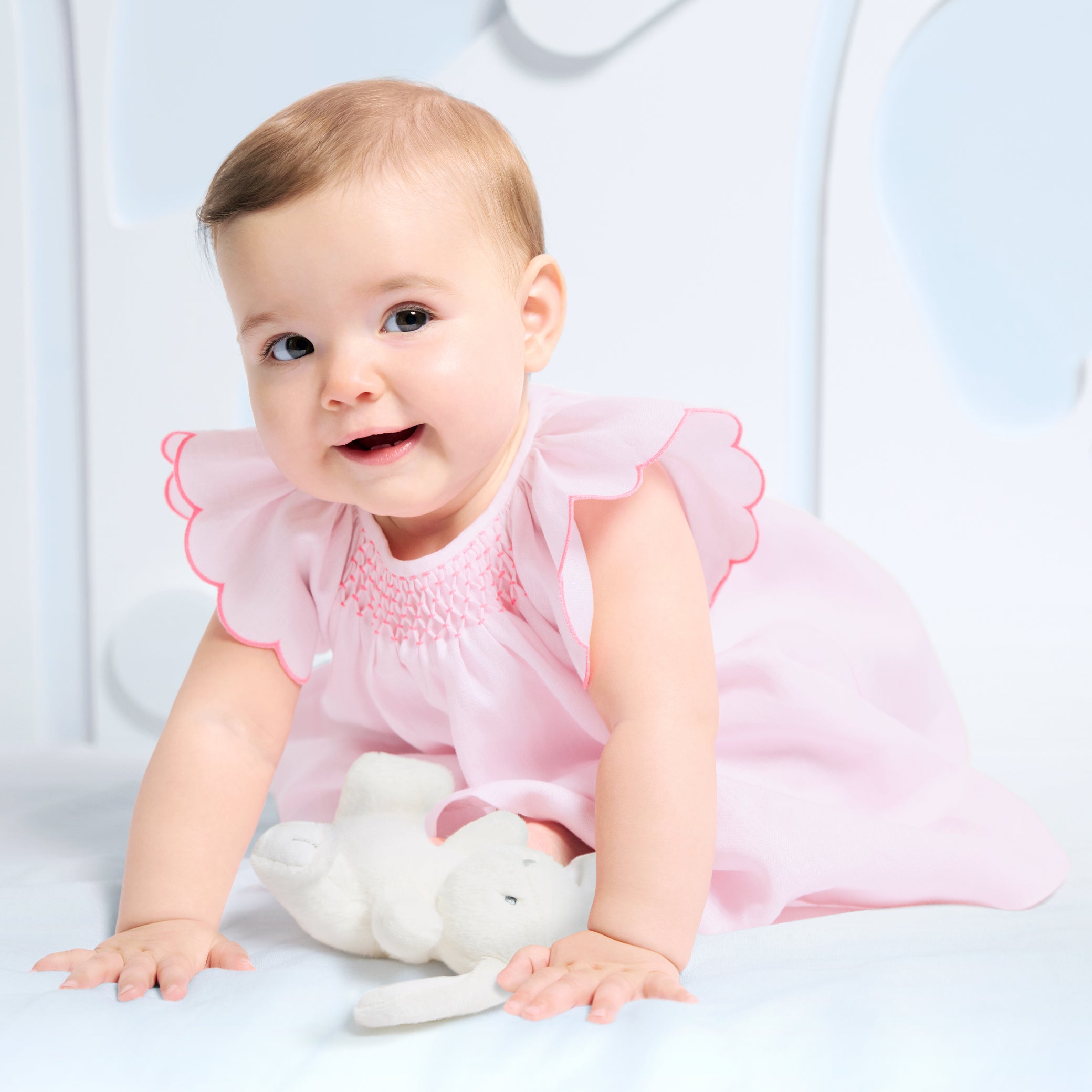 Baby girl linen dress