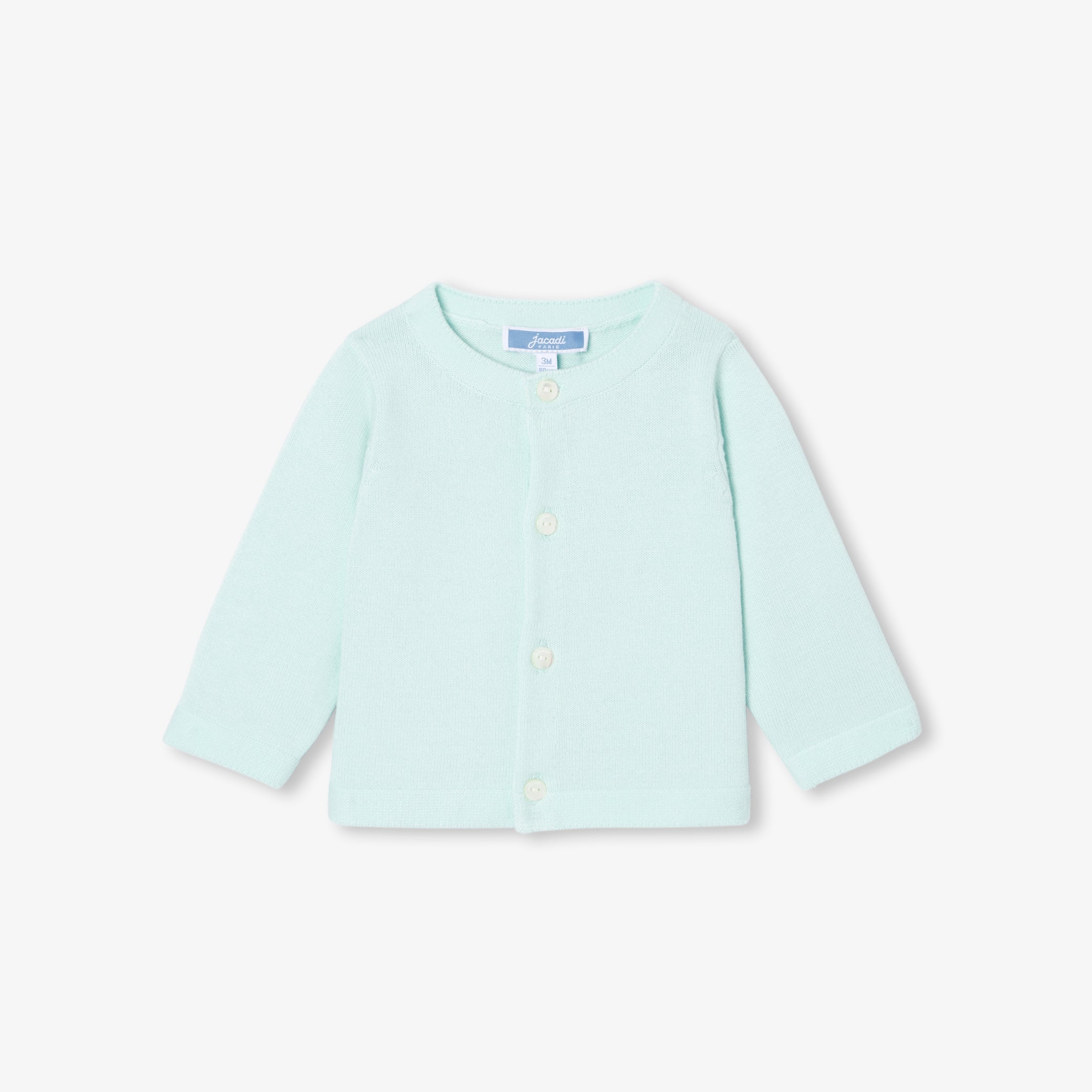 Baby jersey cardigan