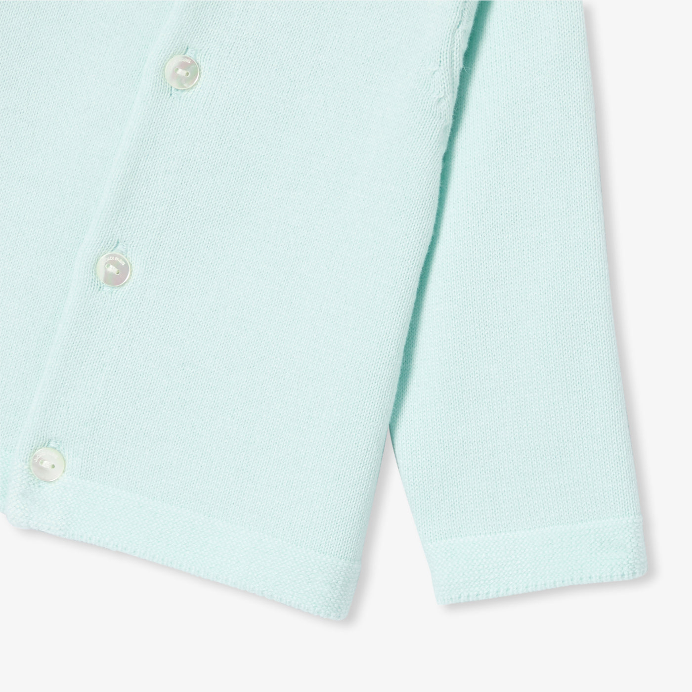 Baby jersey cardigan