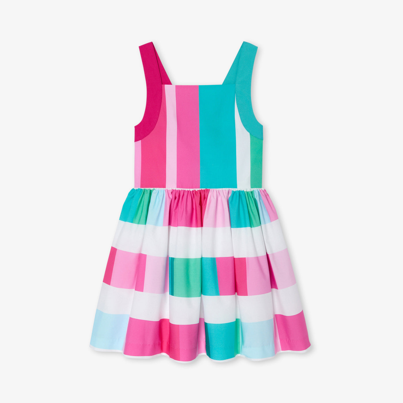 Girl cross-back dress
