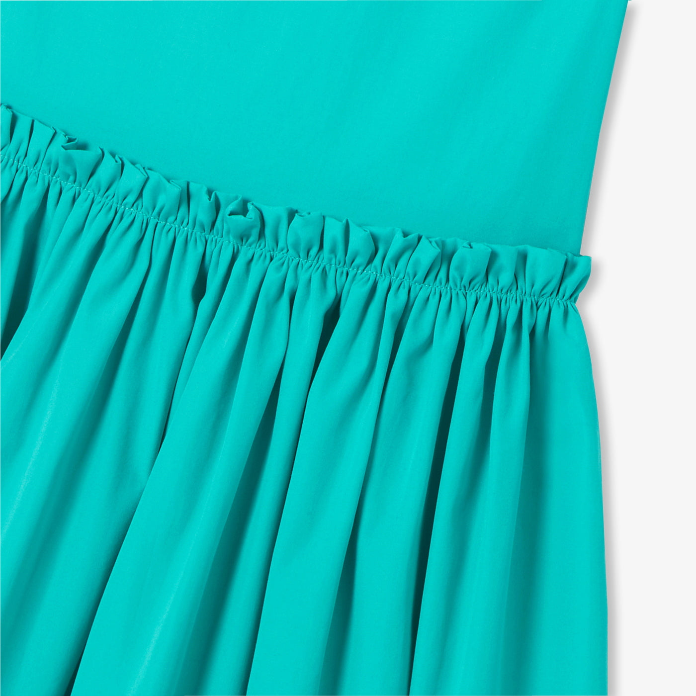 Girl dress in cotton poplin