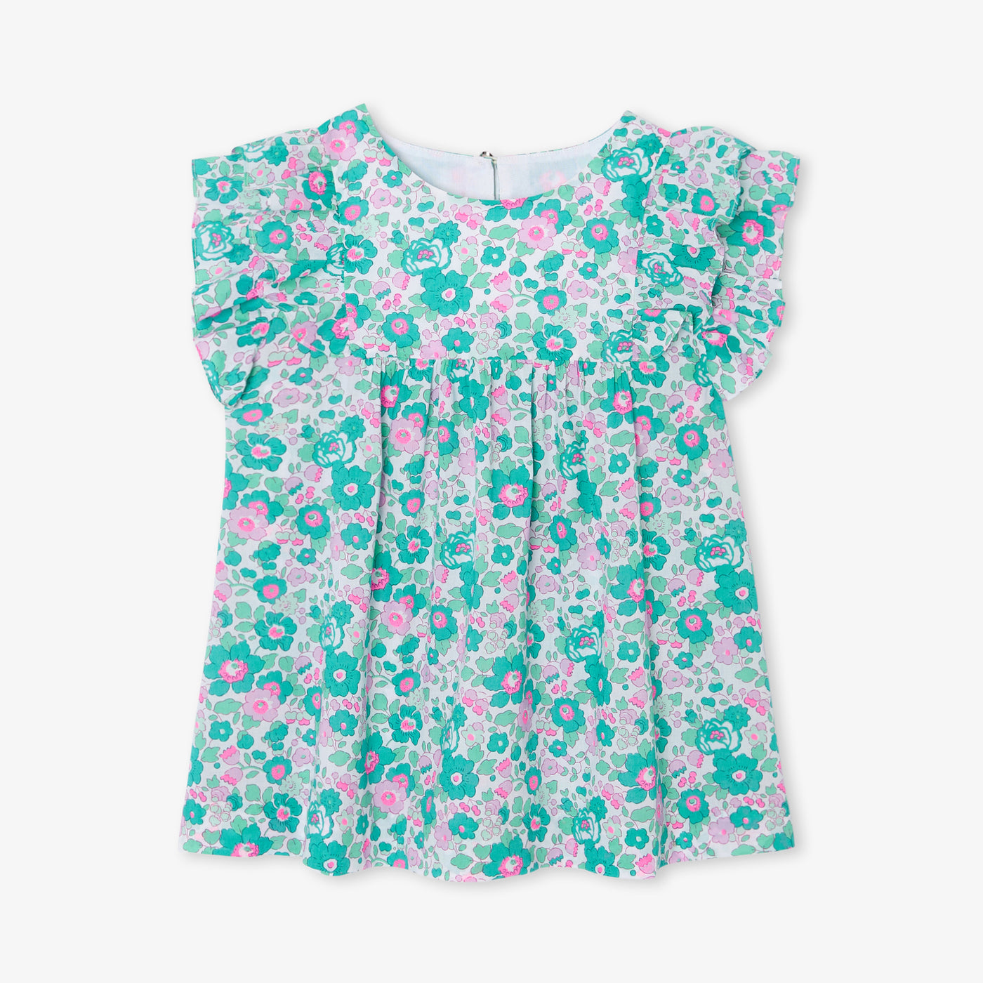 Girl blouse in Liberty fabric
