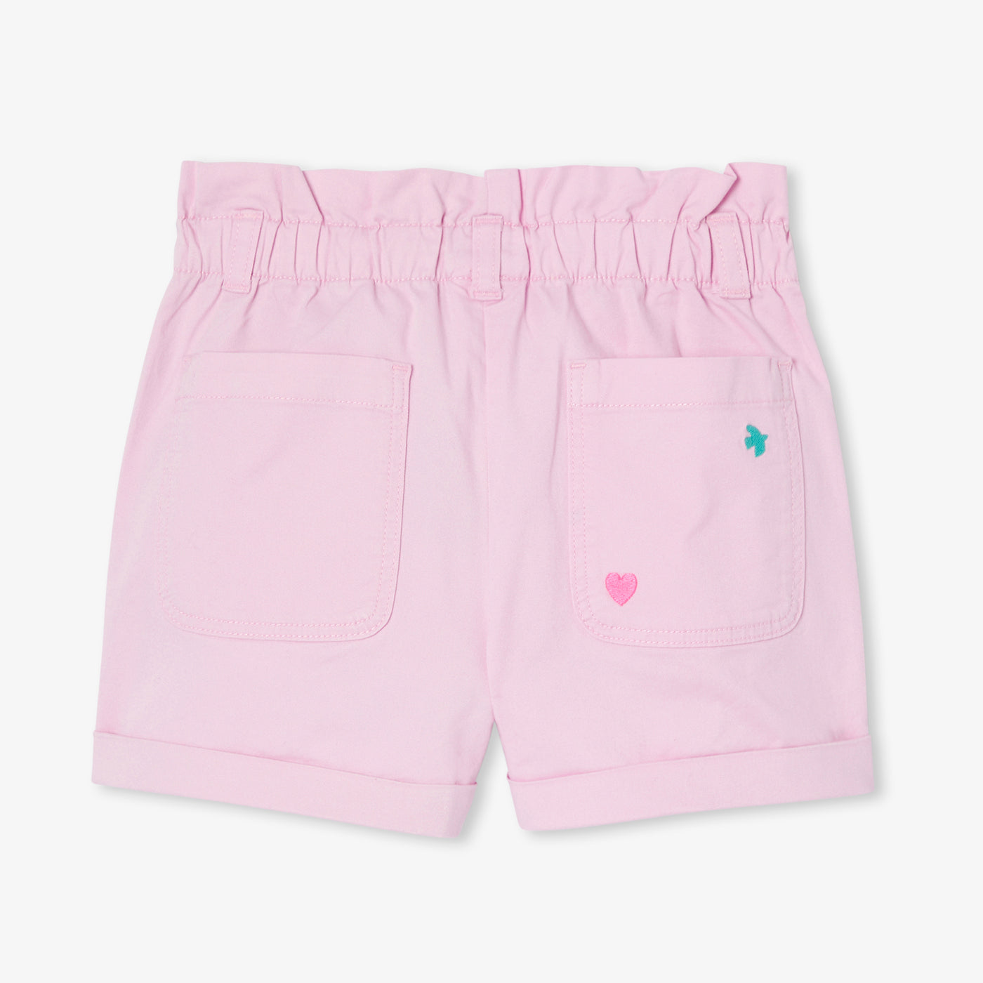 Girl shorts in gabardine