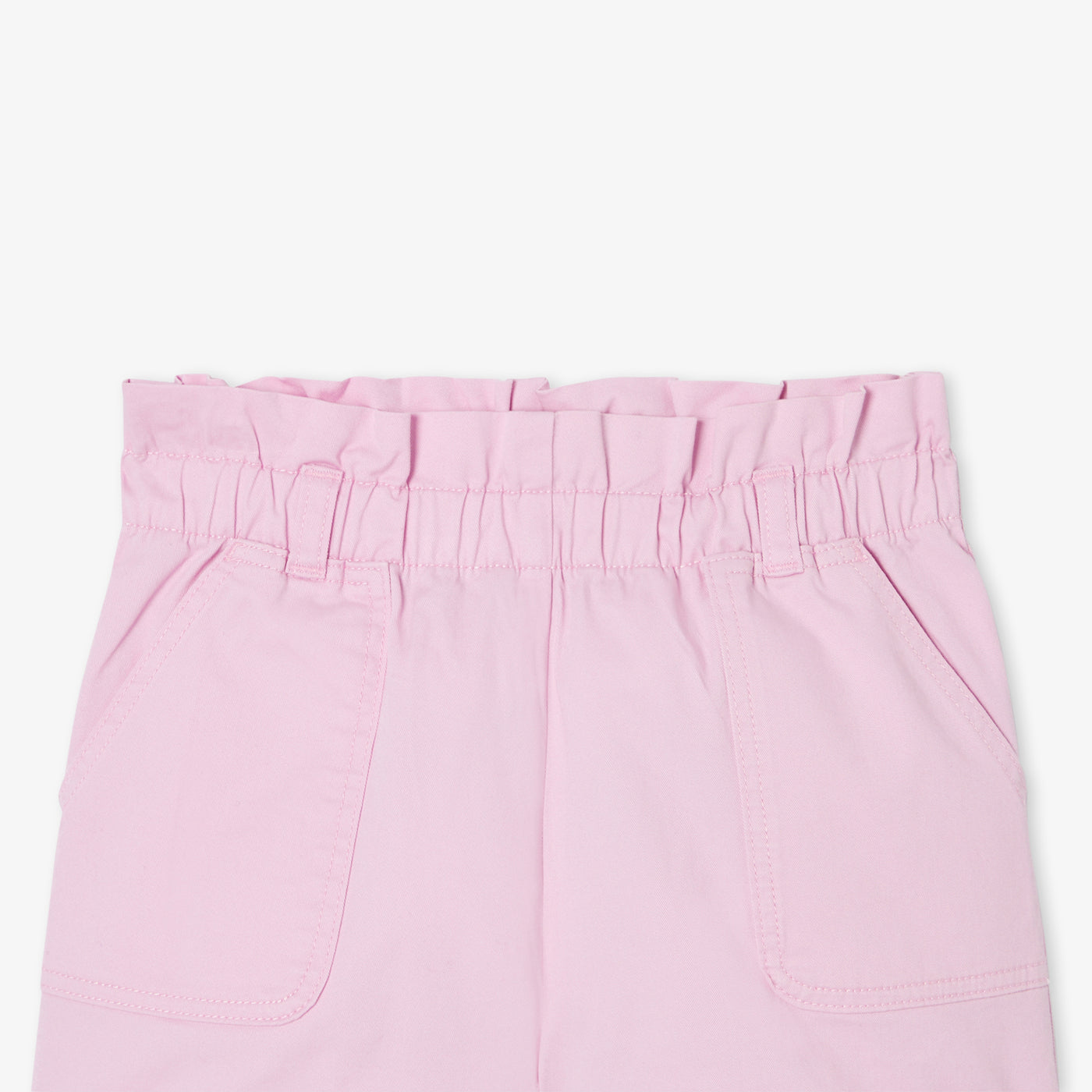 Girl shorts in gabardine