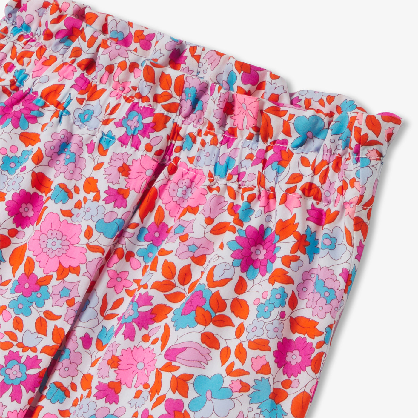 Baby girl trousers in Liberty fabric