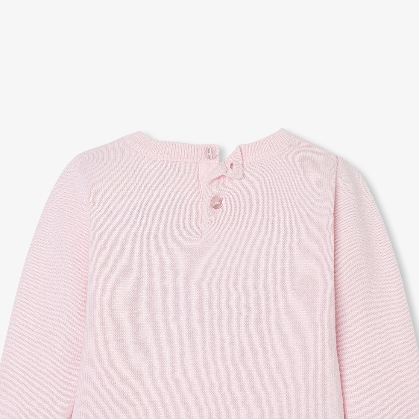 Baby girl intarsia jumper