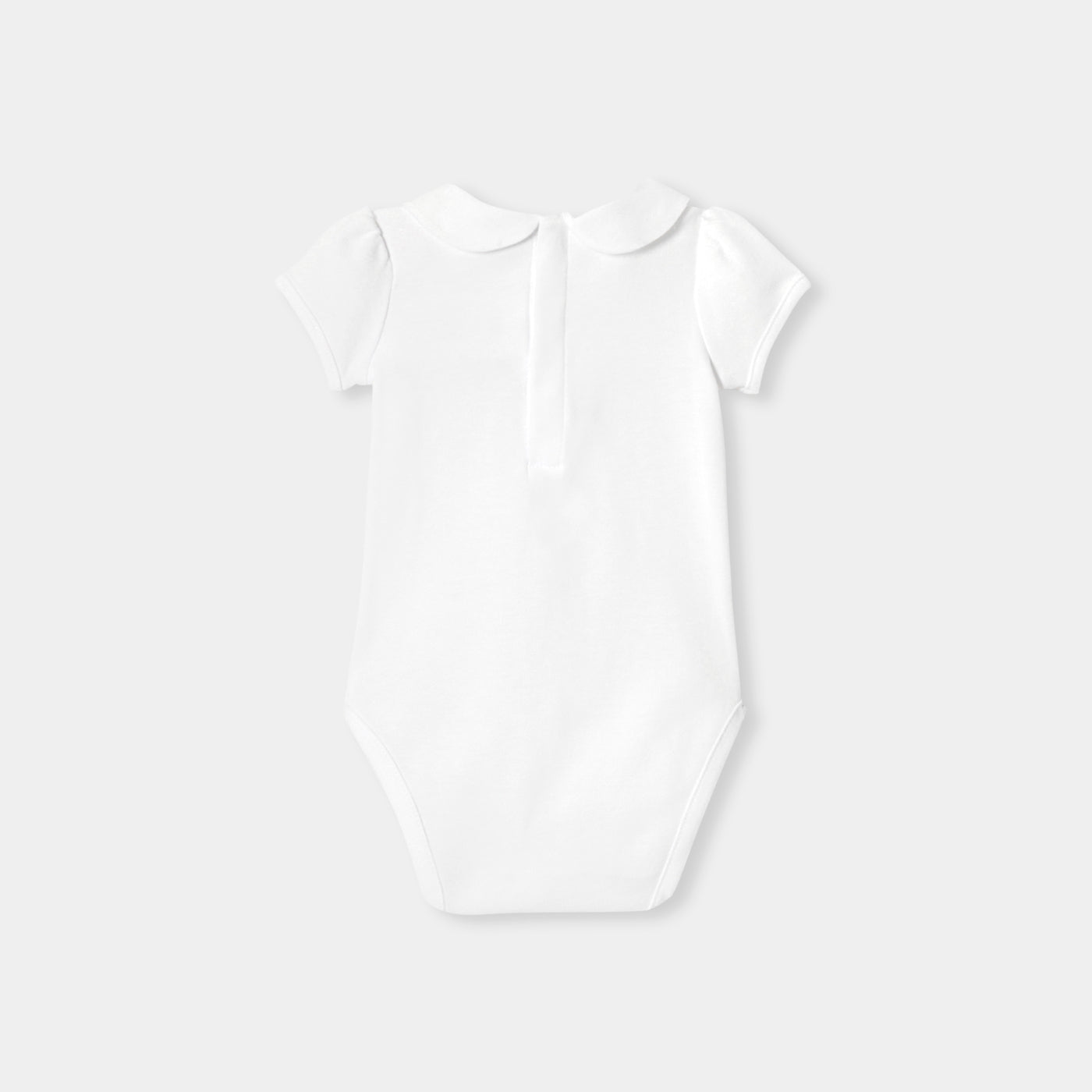 Baby girl short-sleeved bodysuit