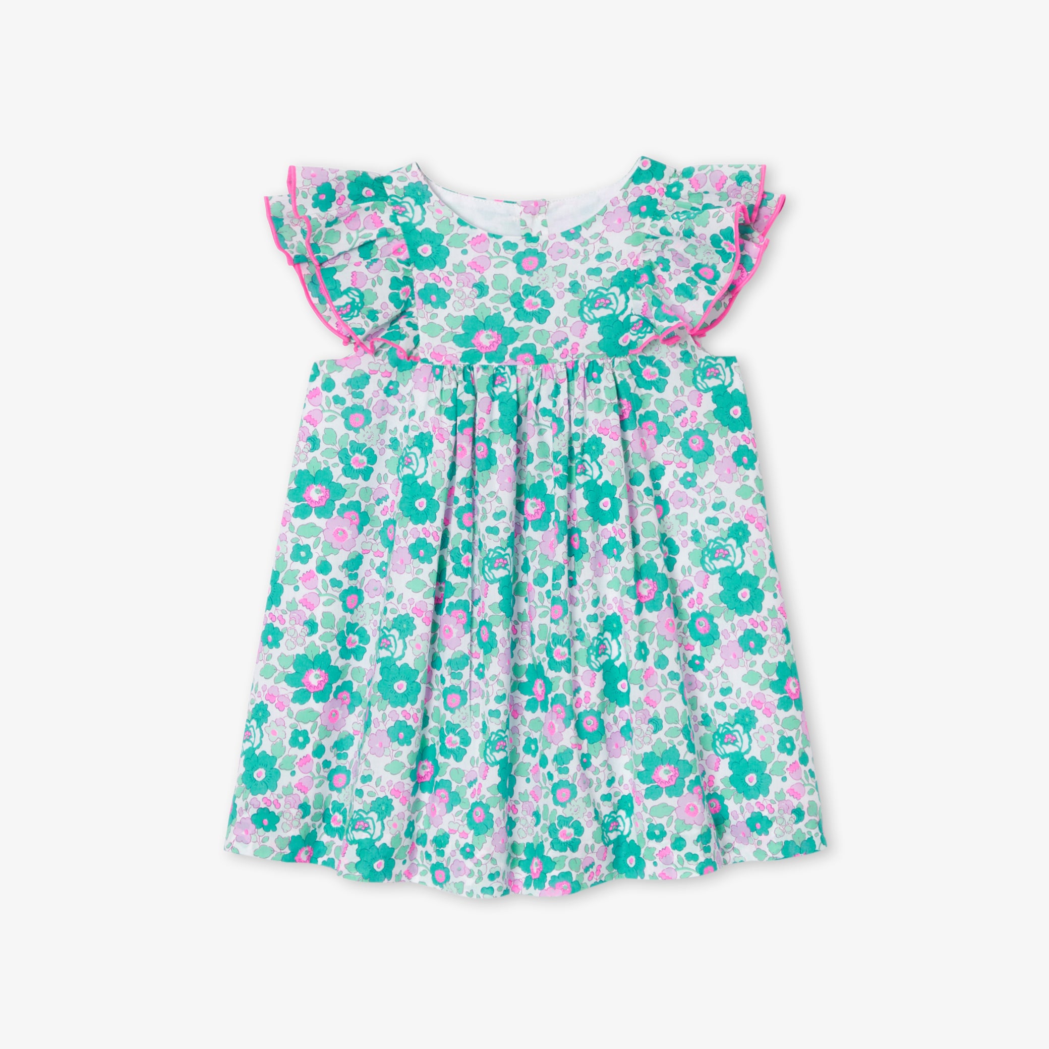 Baby girl dress in Liberty fabric