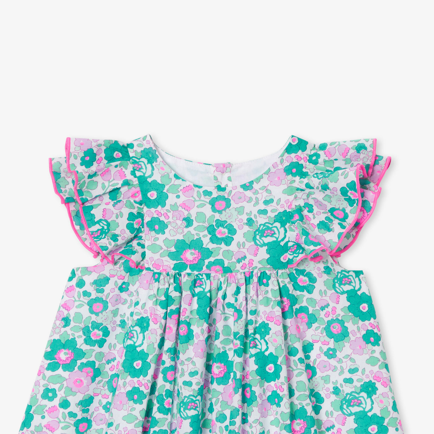 Baby girl dress in Liberty fabric