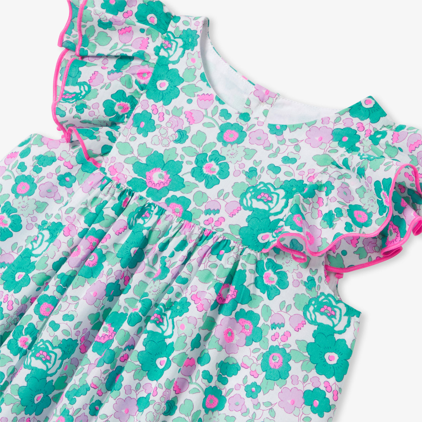 Baby girl dress in Liberty fabric