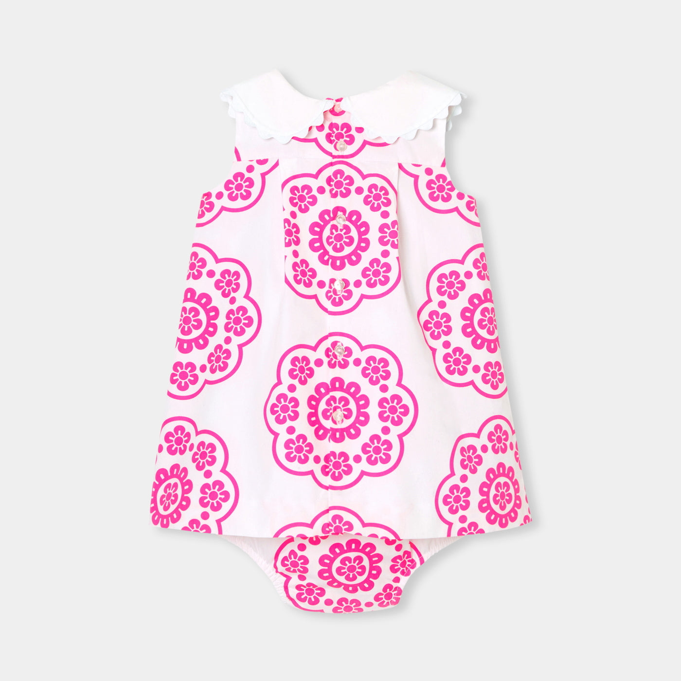 Baby girl rose print dress