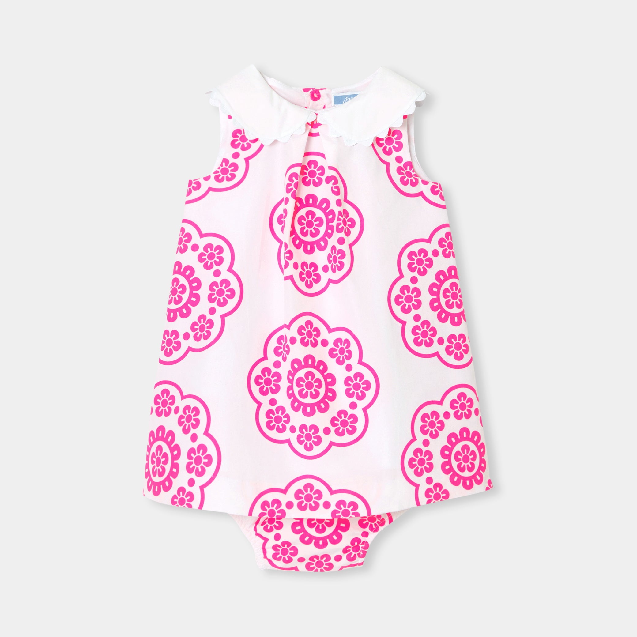 Baby girl rose print dress