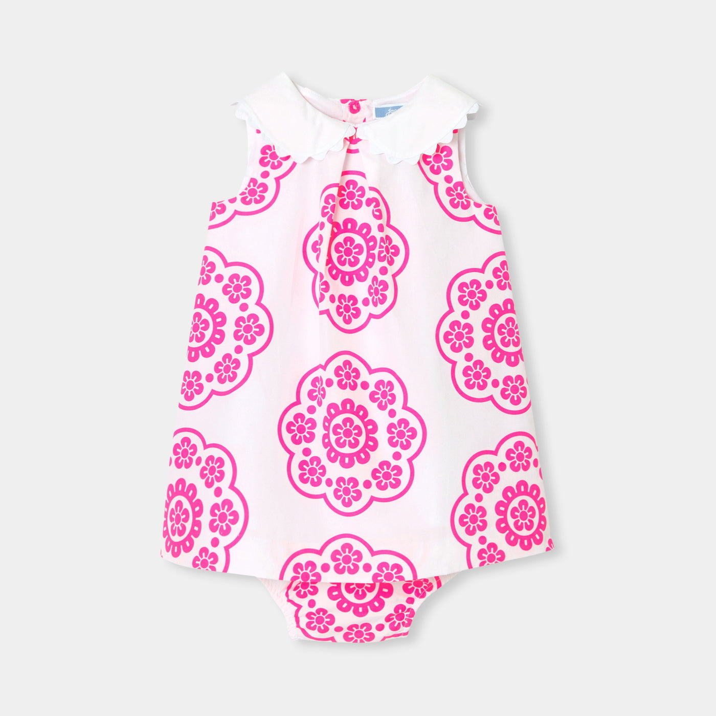 Baby girl rose print dress