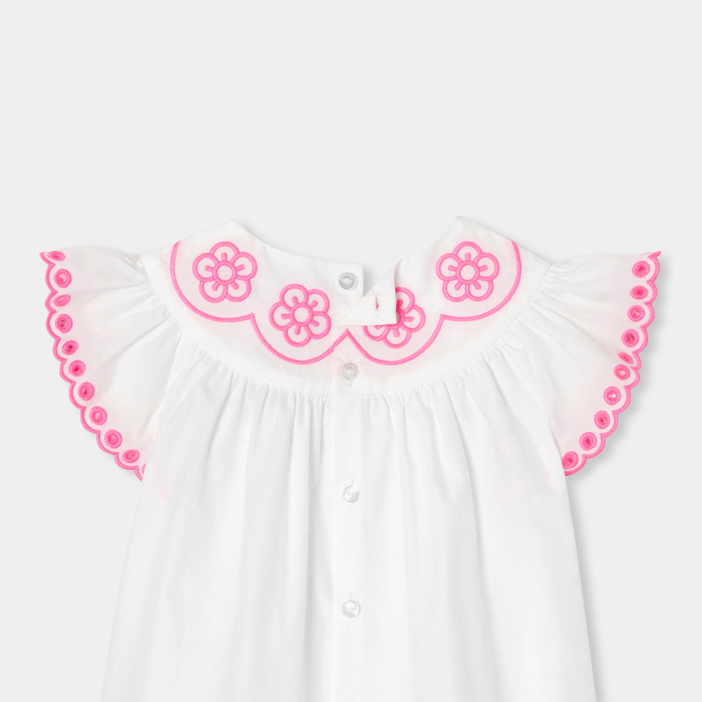Baby girl short-sleeved blouse