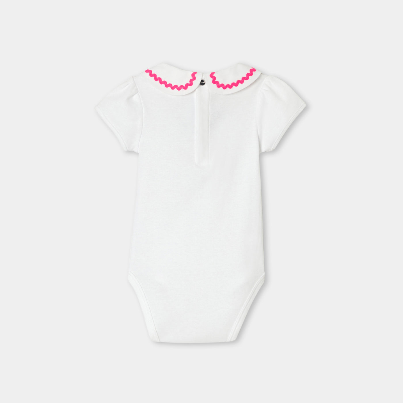 Baby girl short-sleeved bodysuit