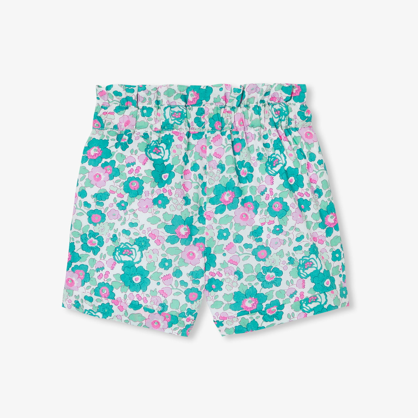 Baby girl shorts in Liberty fabric