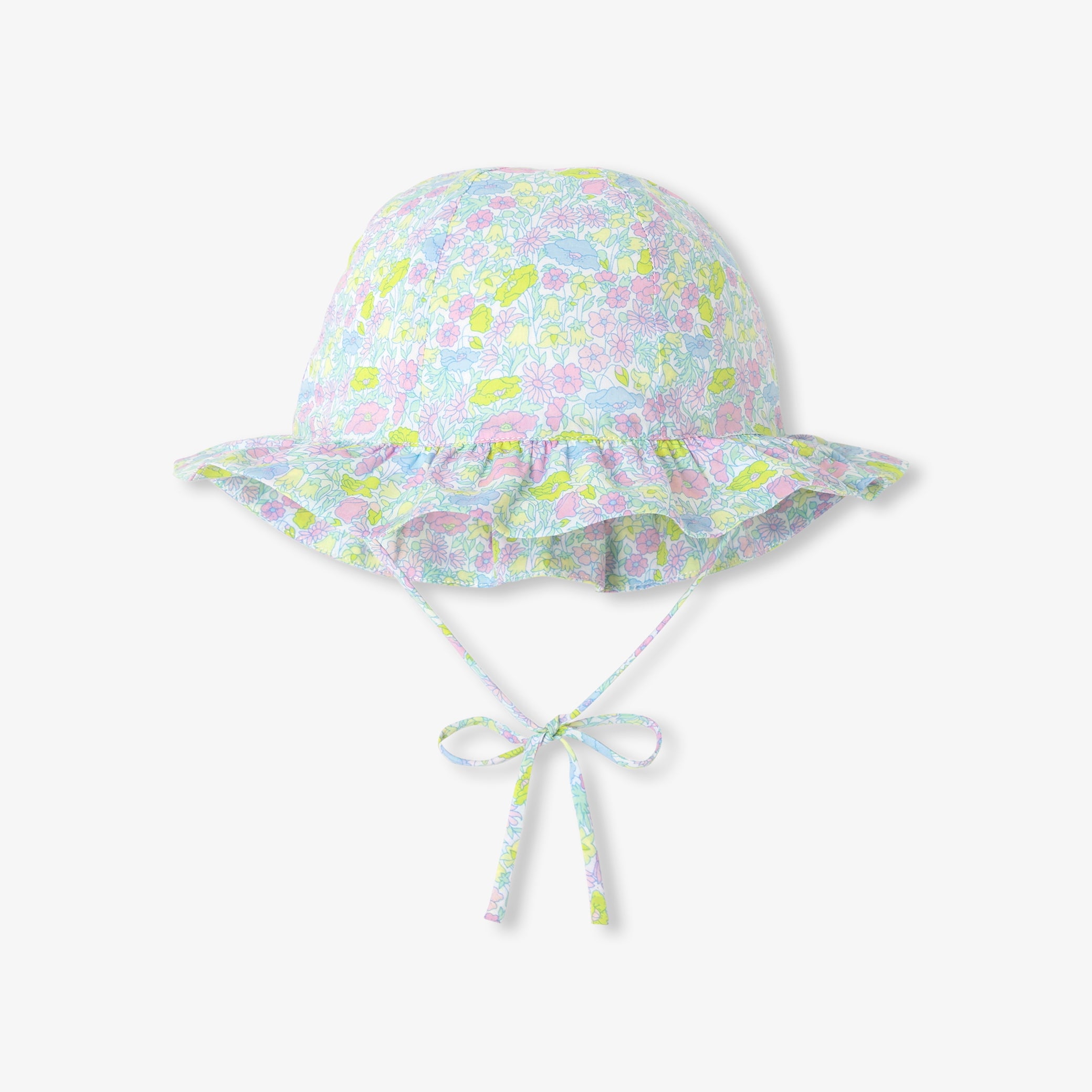 Baby girl hat in Liberty fabric
