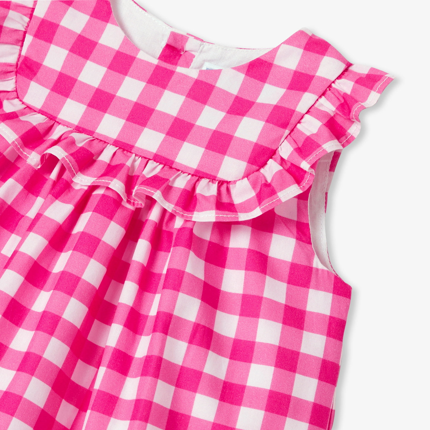 Baby girl gingham dress
