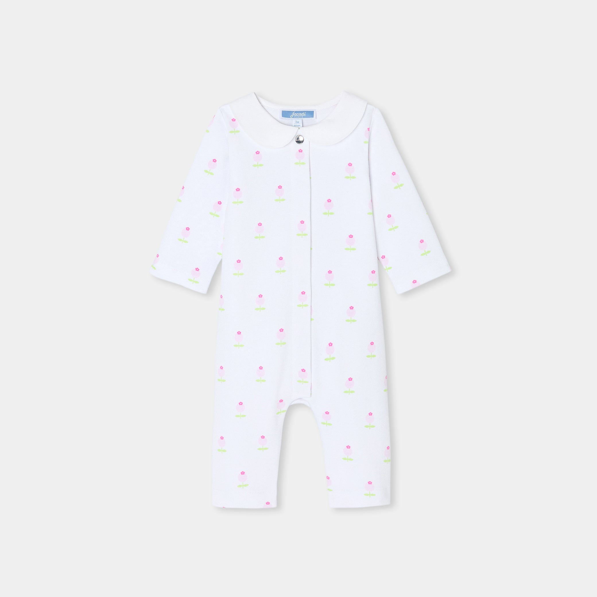 Baby girl footless pyjamas
