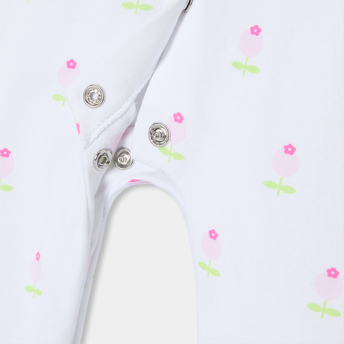 Baby girl footless pyjamas