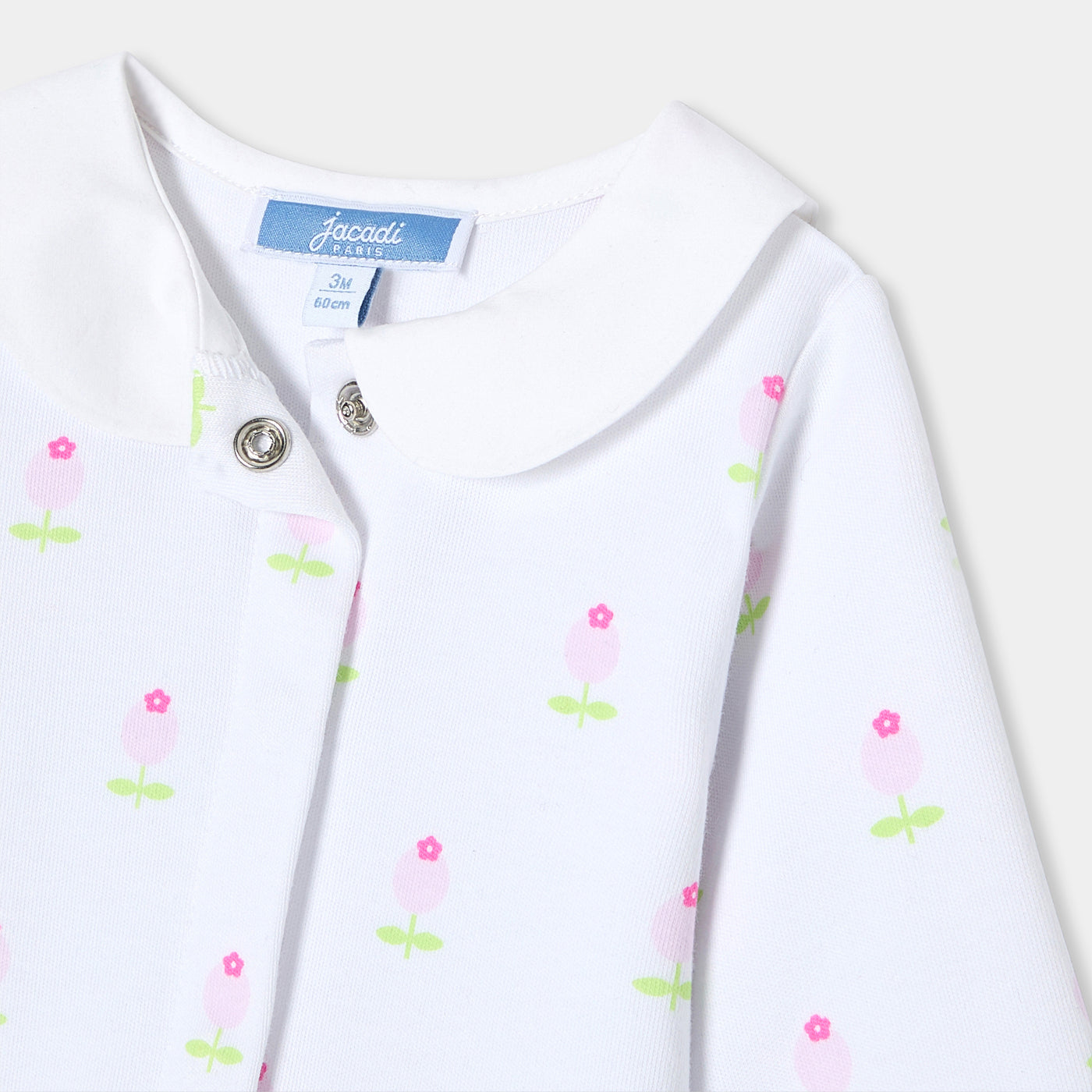 Baby girl footless pyjamas