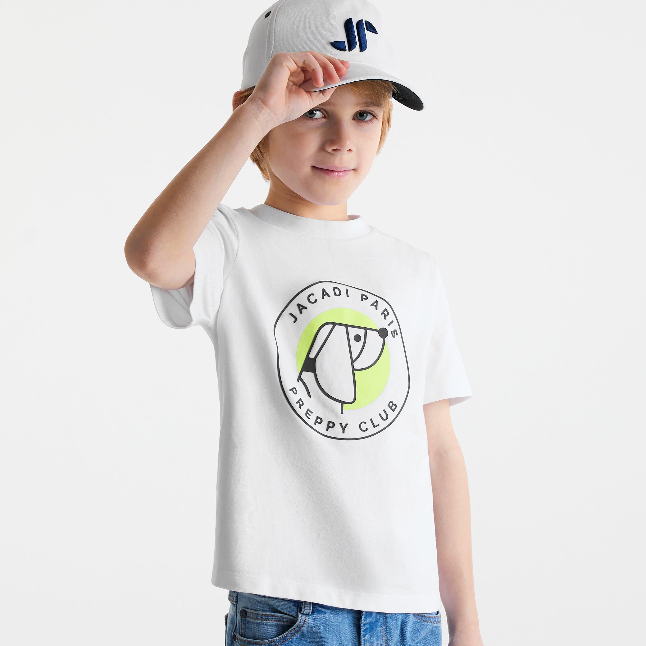 Boy short-sleeved T-shirt