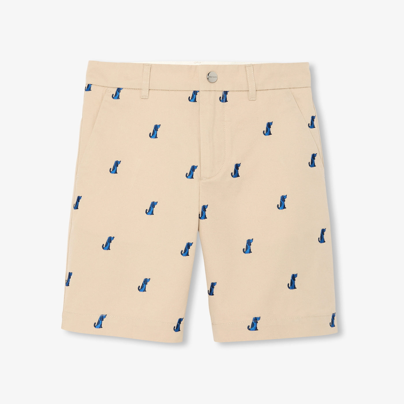Boy shorts in twill