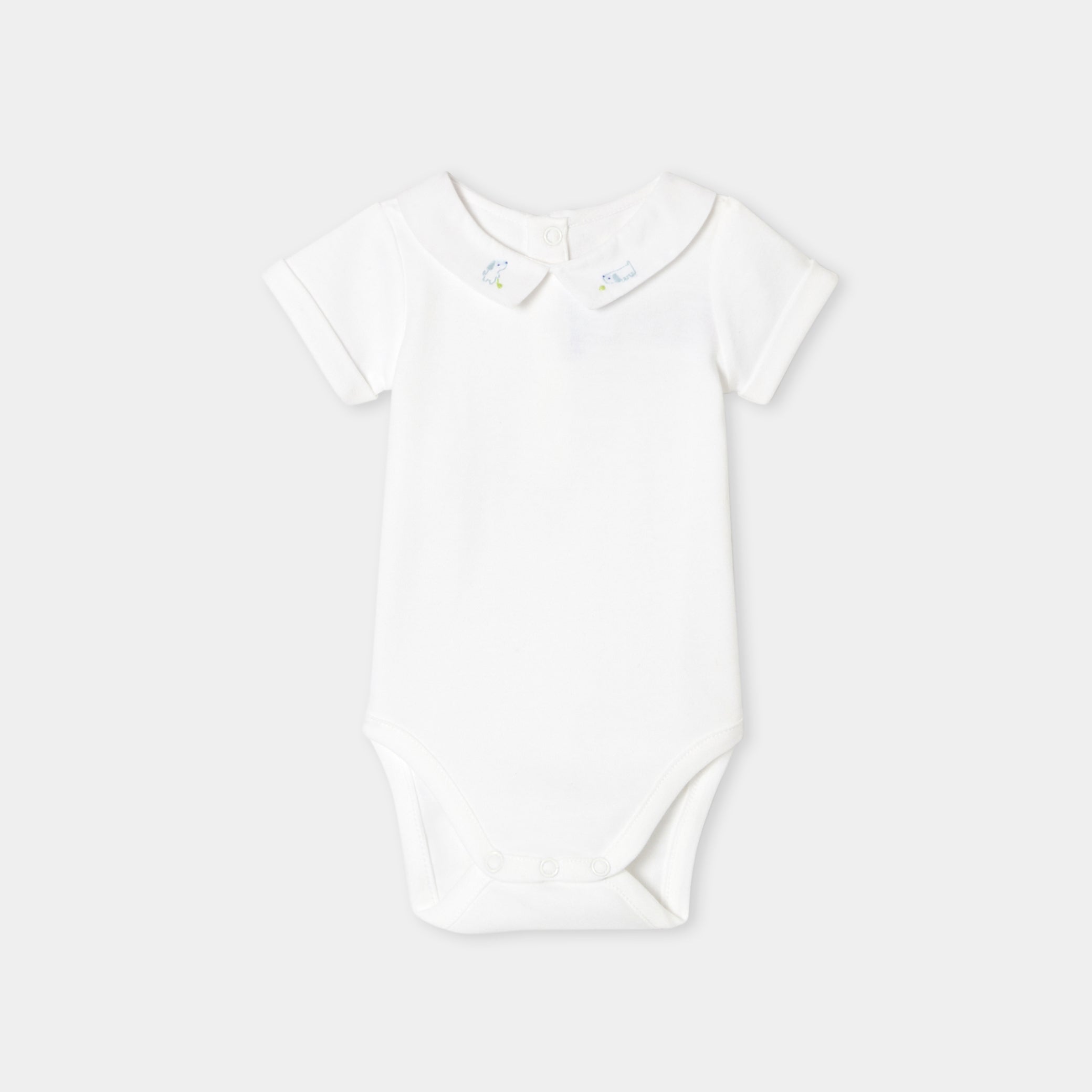 Baby boy short-sleeved bodysuit