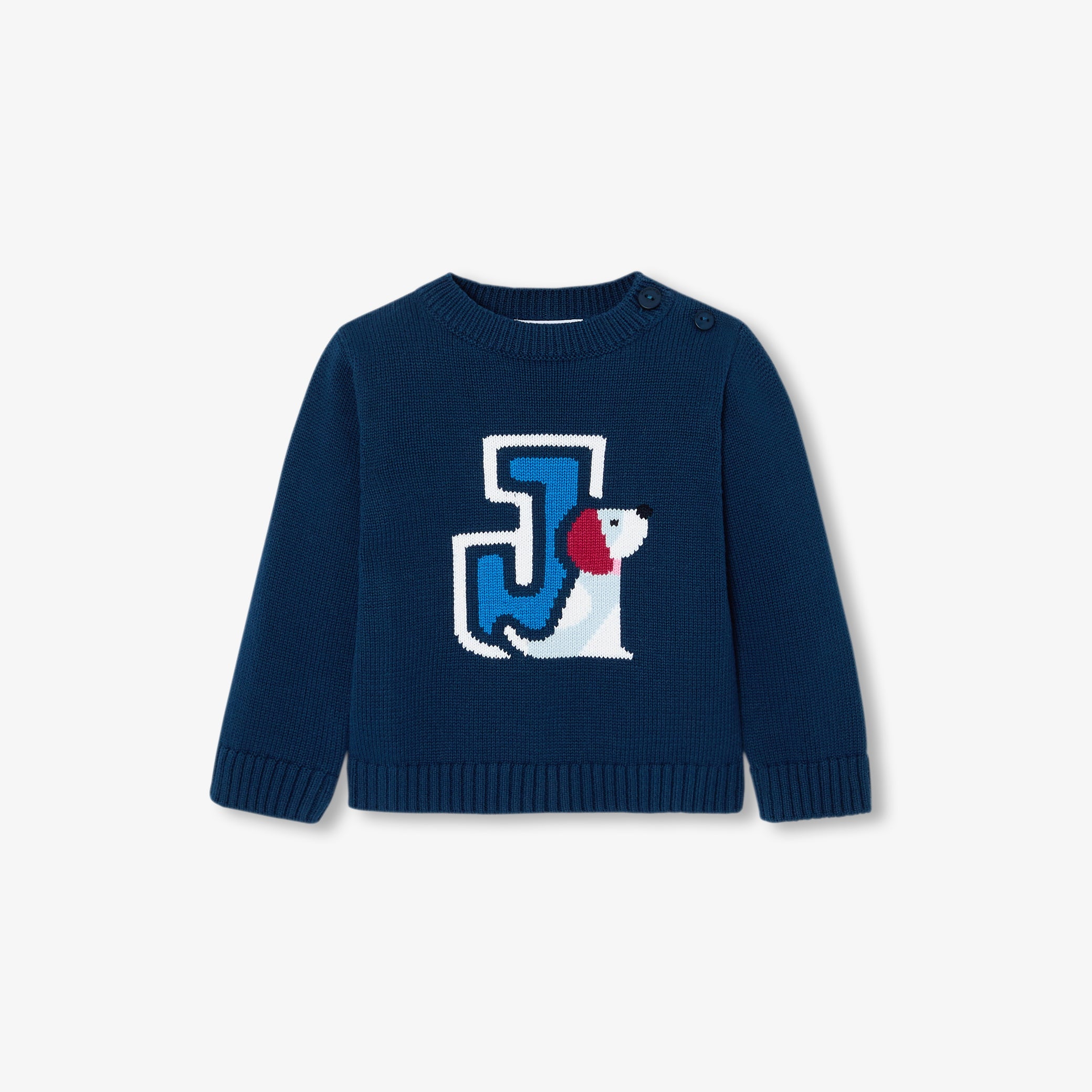 Baby boy cotton sweater