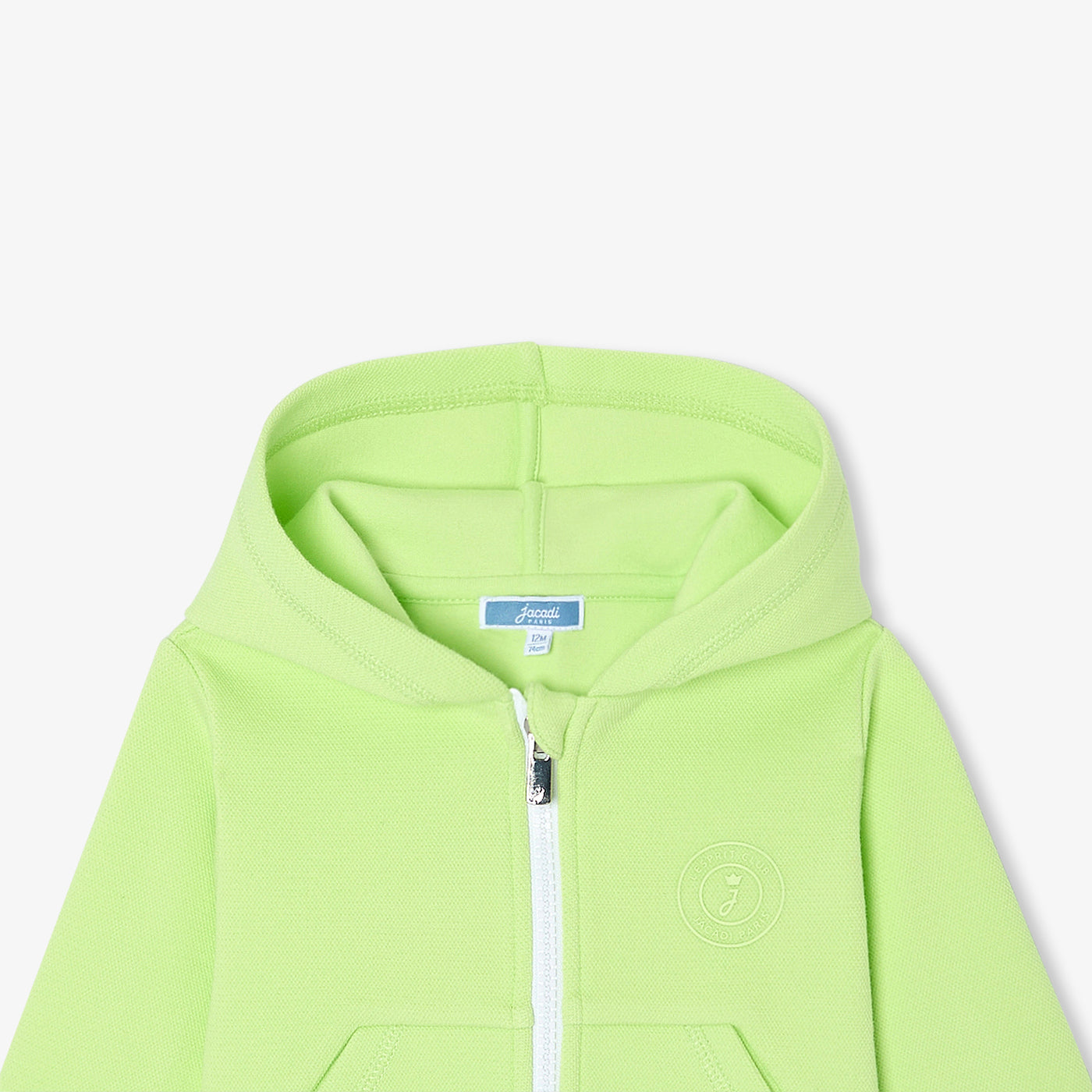 Baby boy zip-up sweatshirt