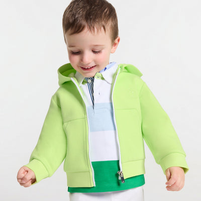 Baby boy zip-up sweatshirt