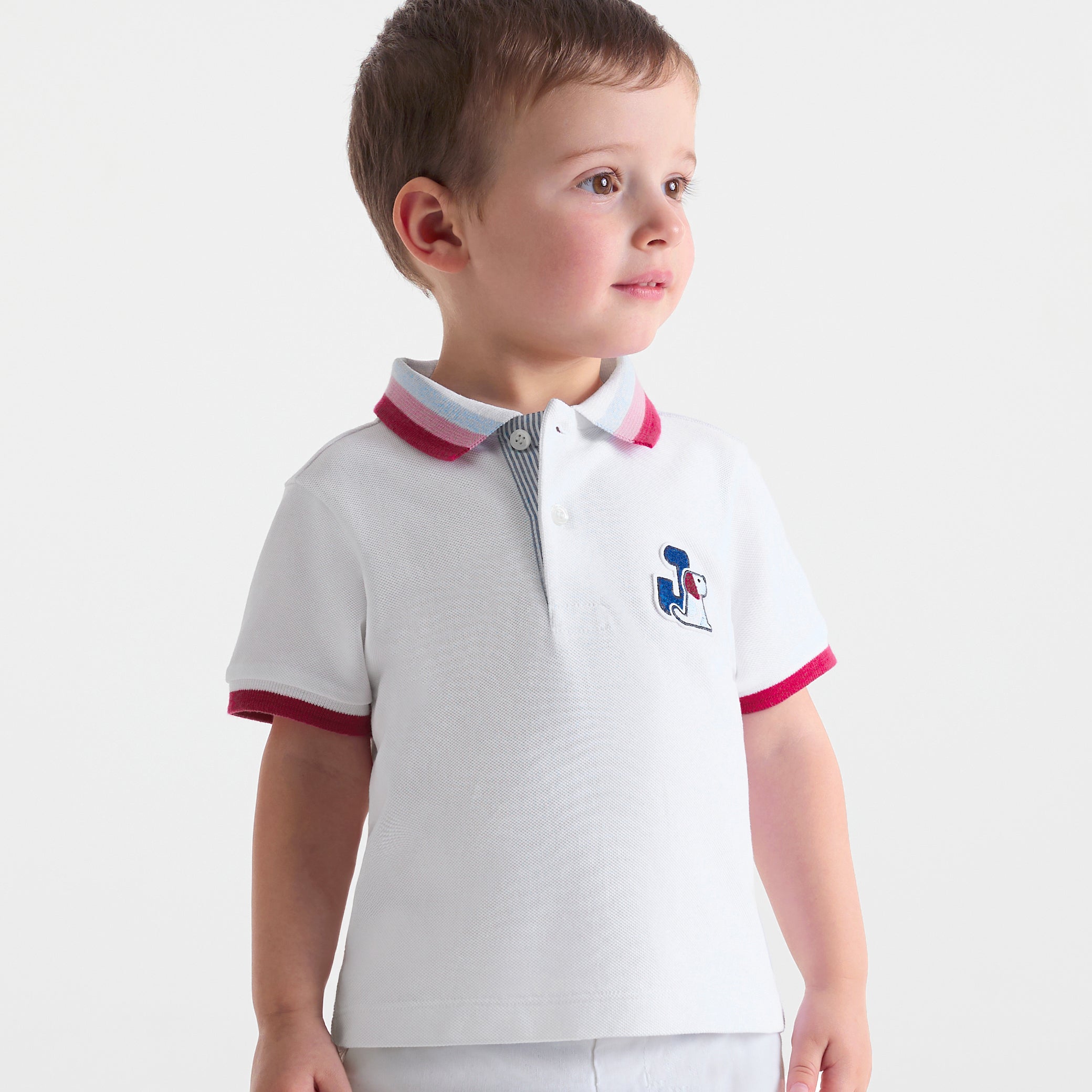 Baby boy piqué polo shirt