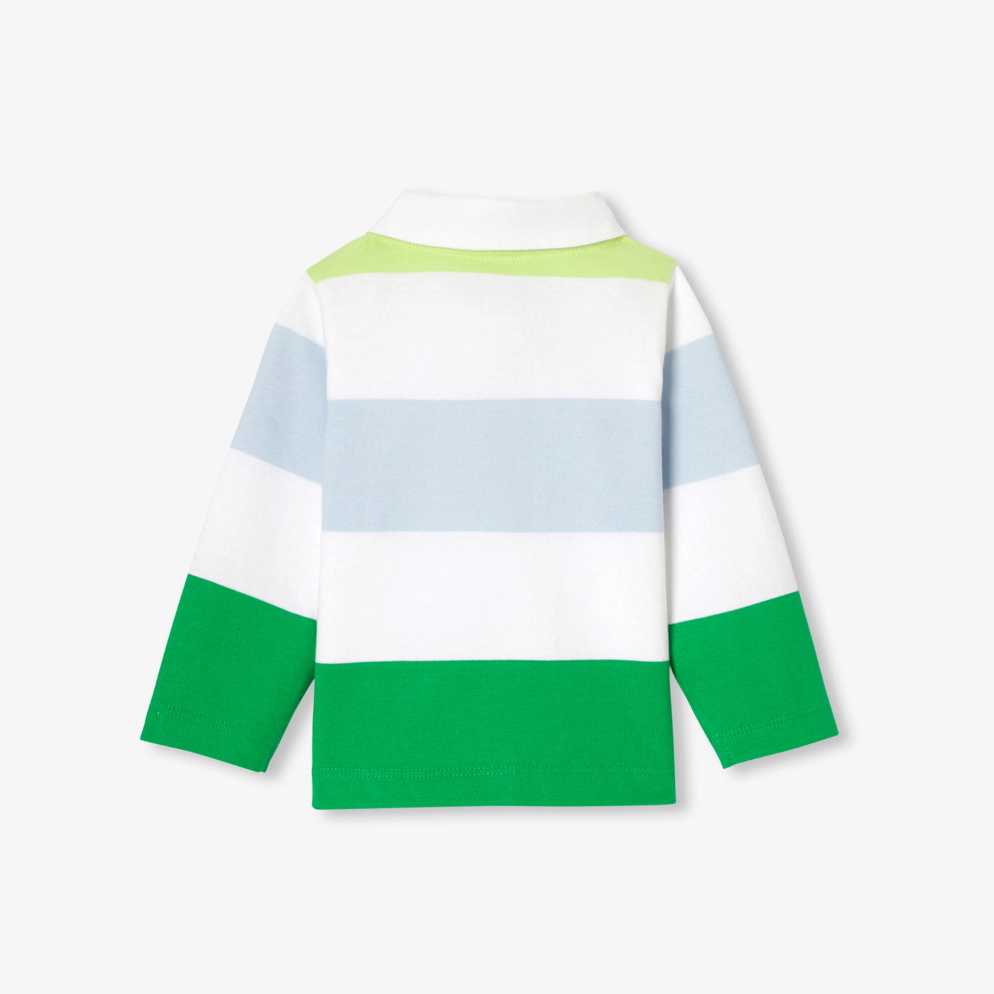 Baby boy long-sleeve polo shirt