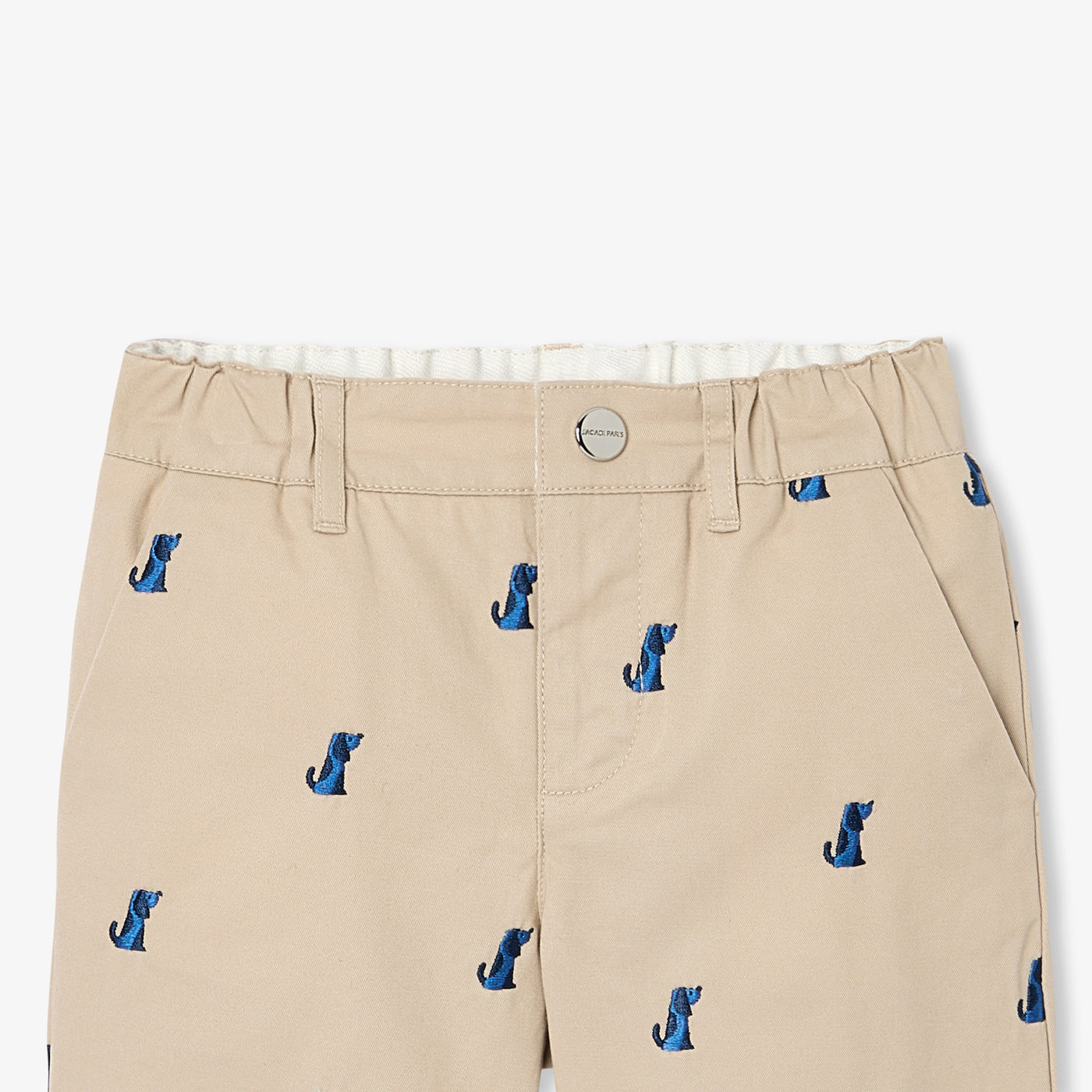 Baby boy shorts in twill