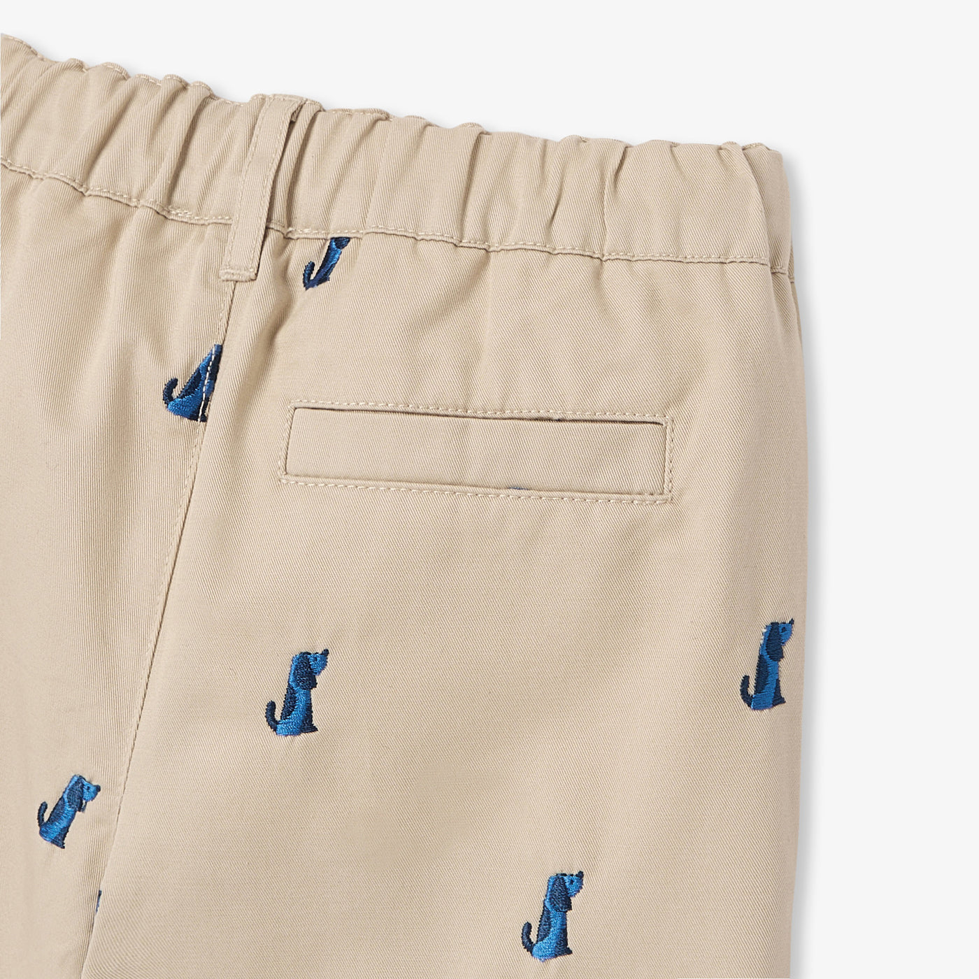 Baby boy shorts in twill