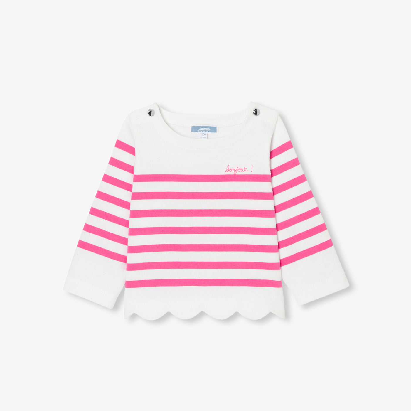 Baby girl Breton tee