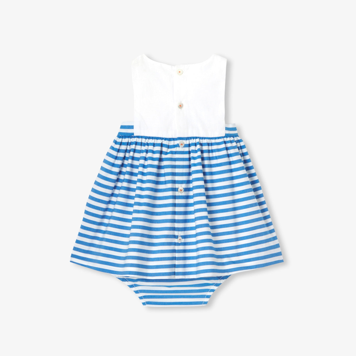 Baby girl dress in poplin