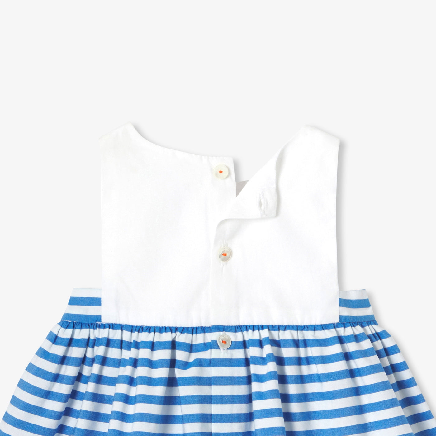 Baby girl dress in poplin