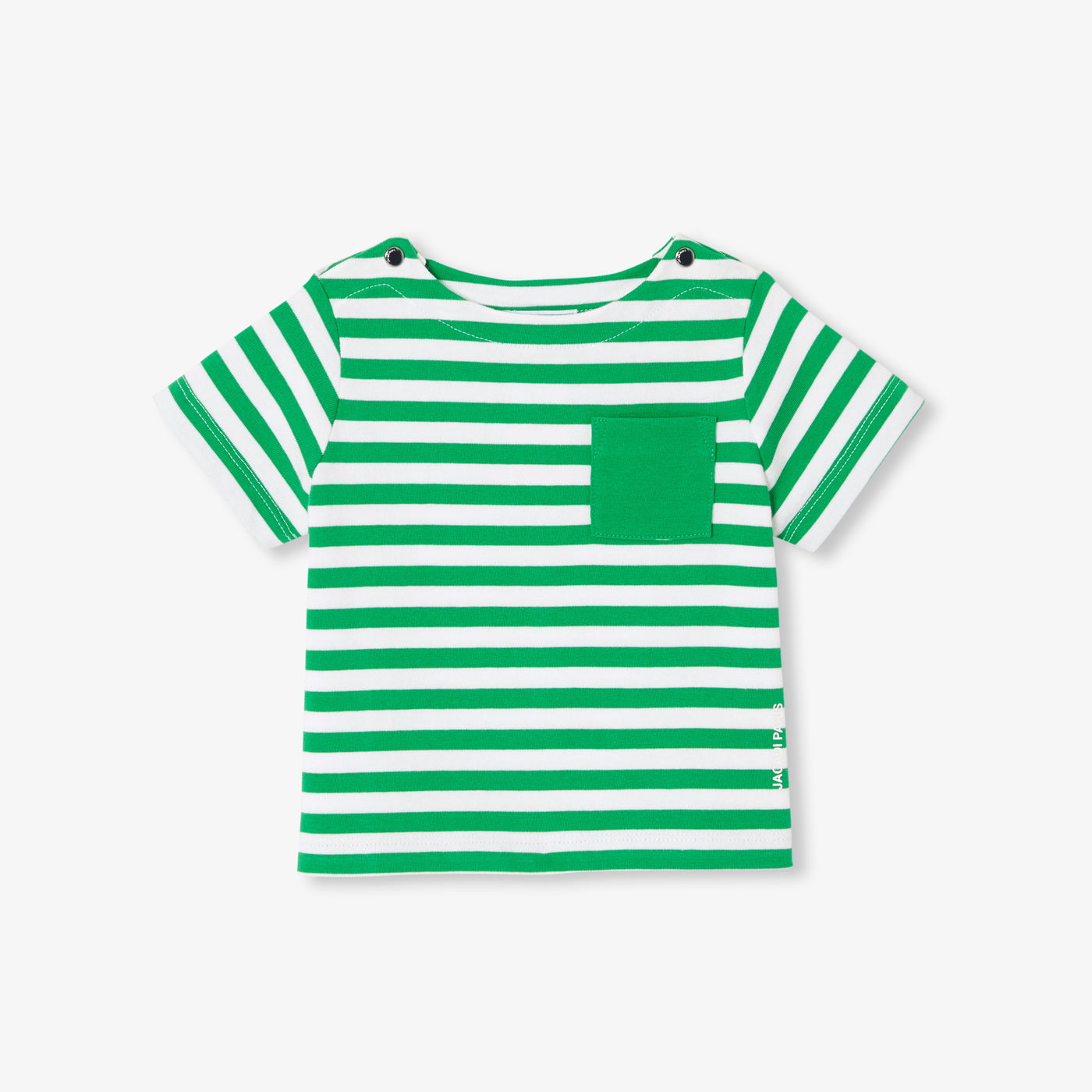 Baby boy short-sleeved Breton tee