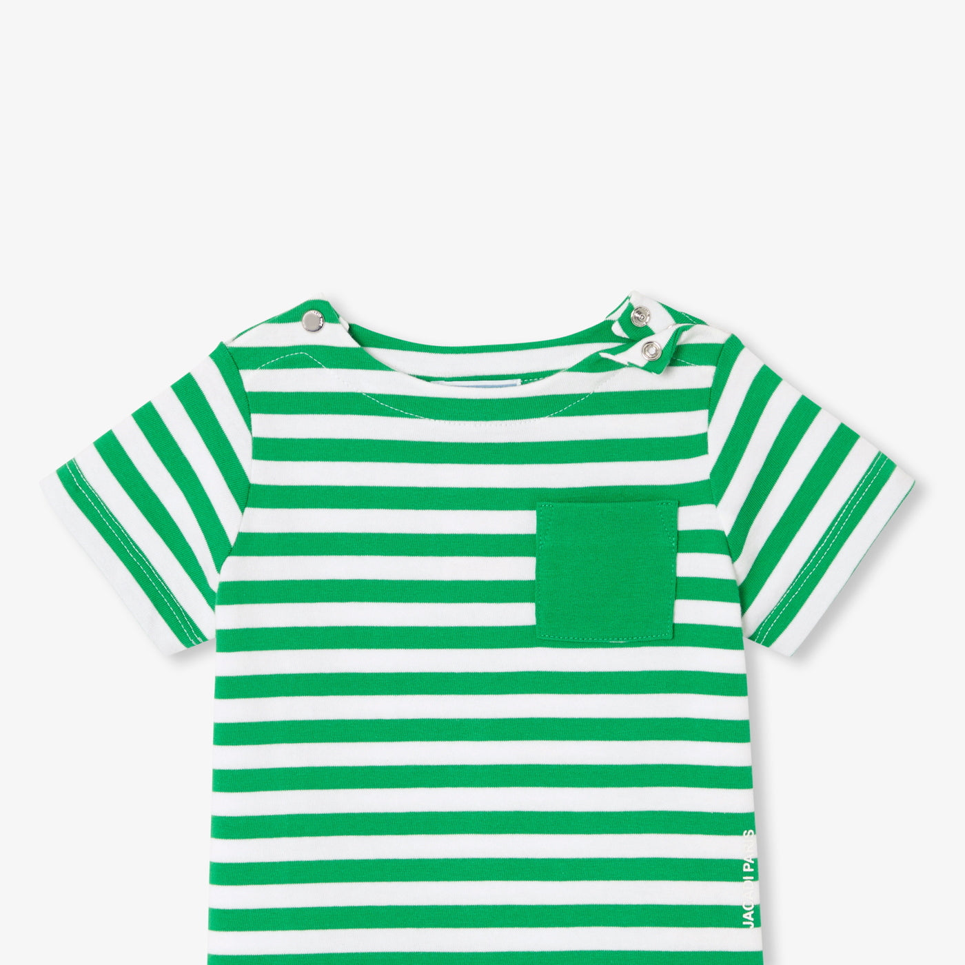 Baby boy short-sleeved Breton tee