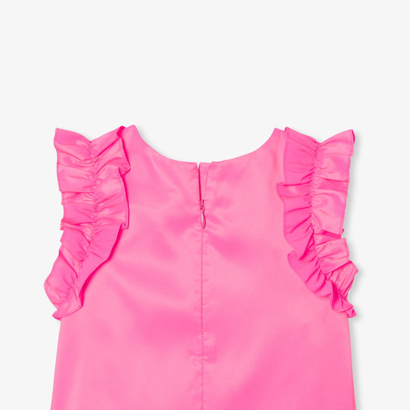 Girl taffeta top