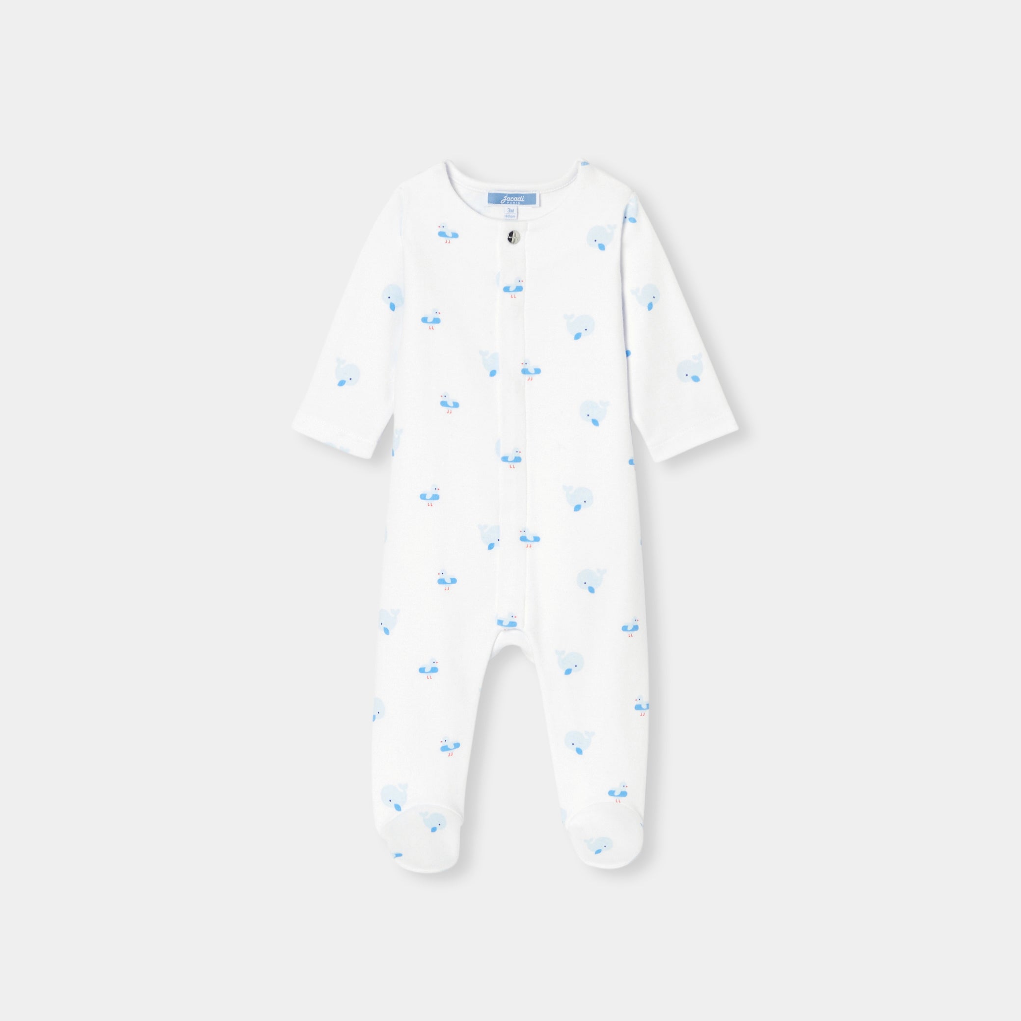 Baby boy pyjamas in interlock