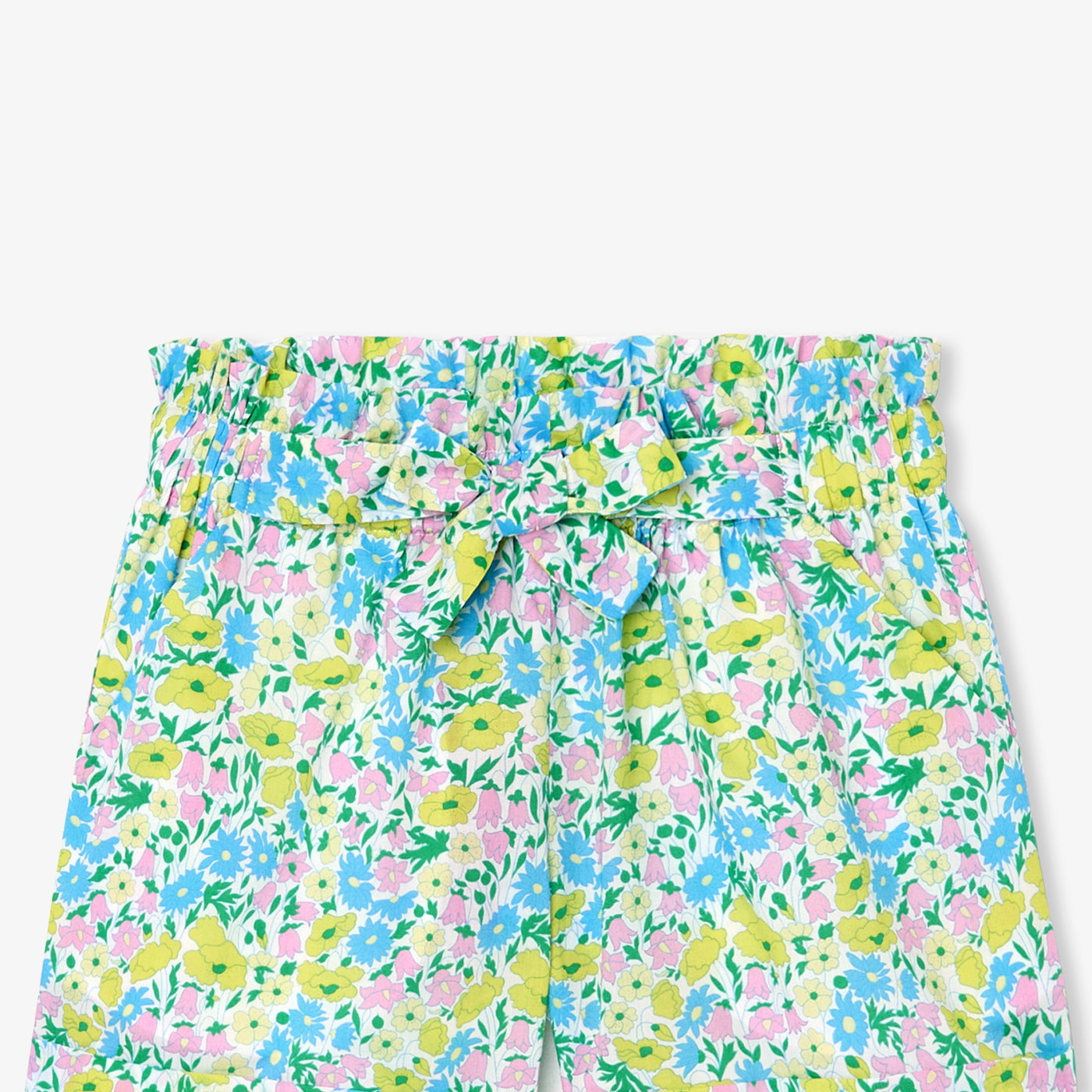 Girl shorts in Liberty fabric