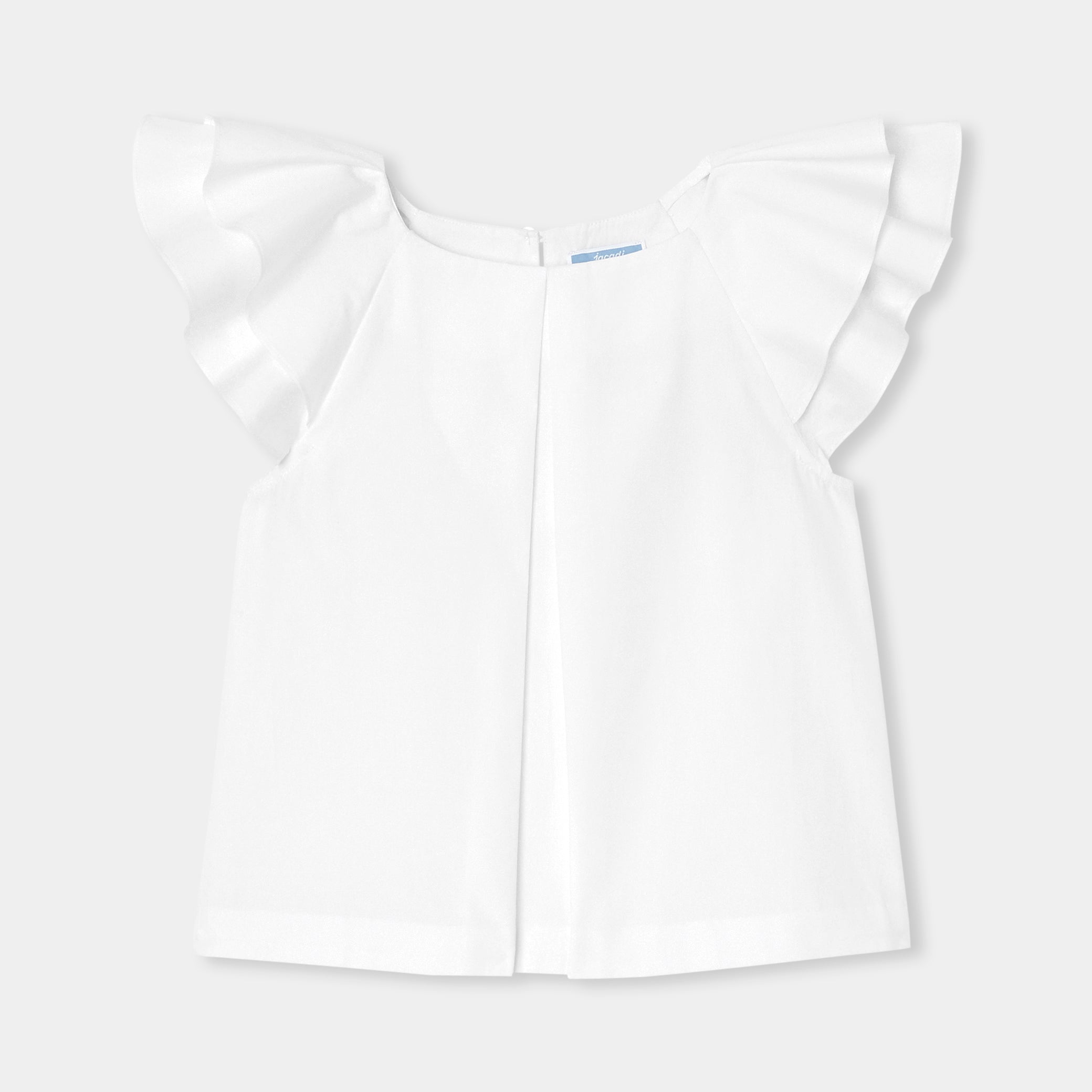 Girl blouse in poplin