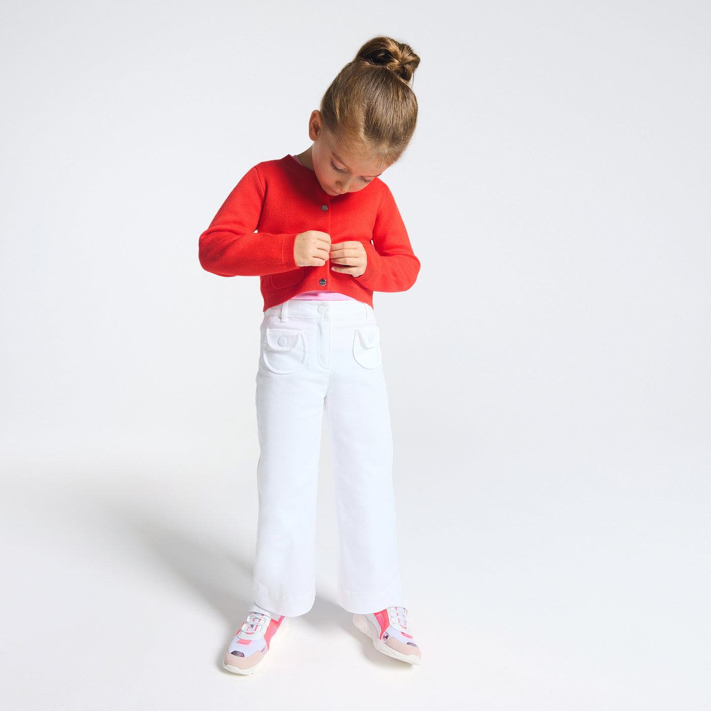 Girl short cardigan