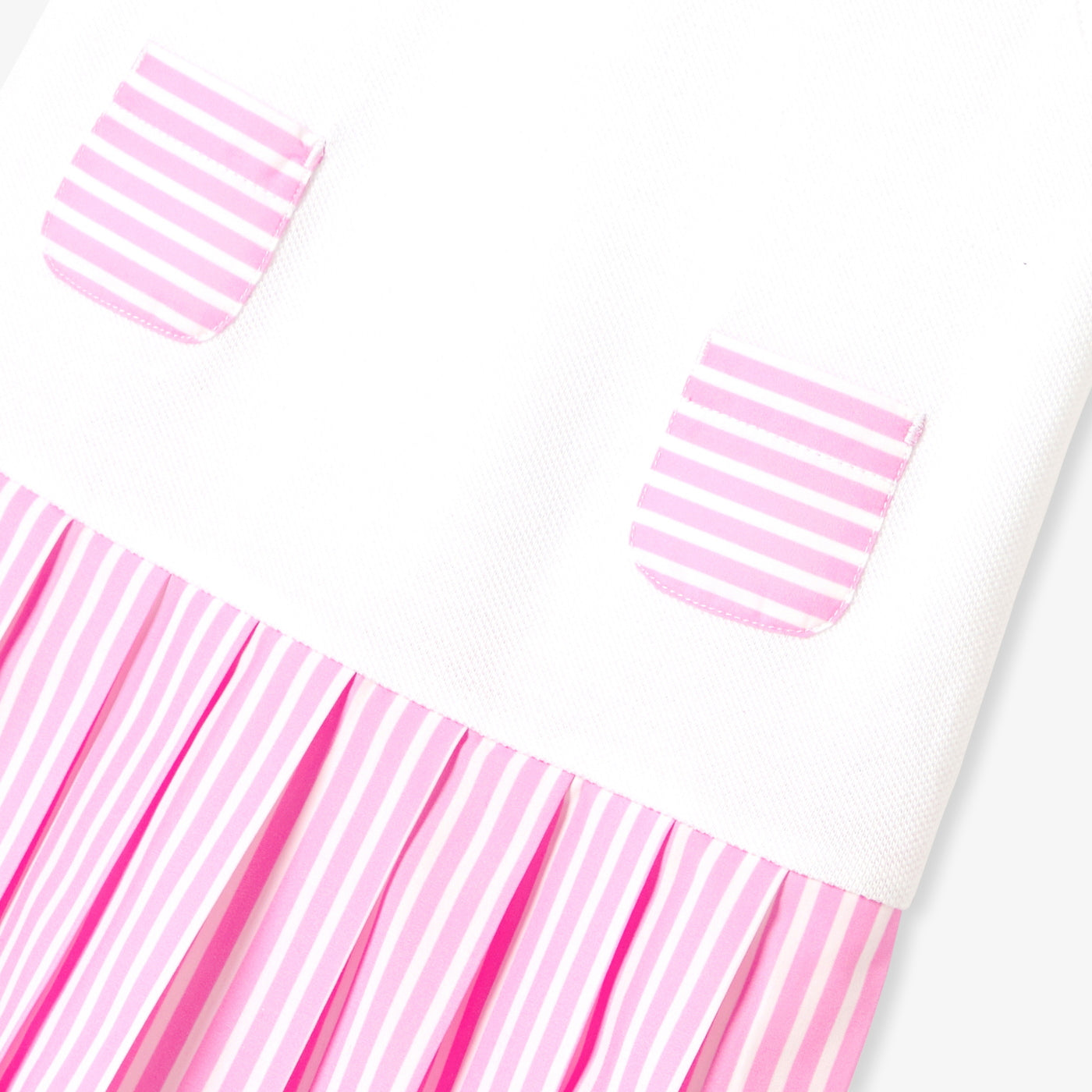 Baby girl dress in cotton piqué
