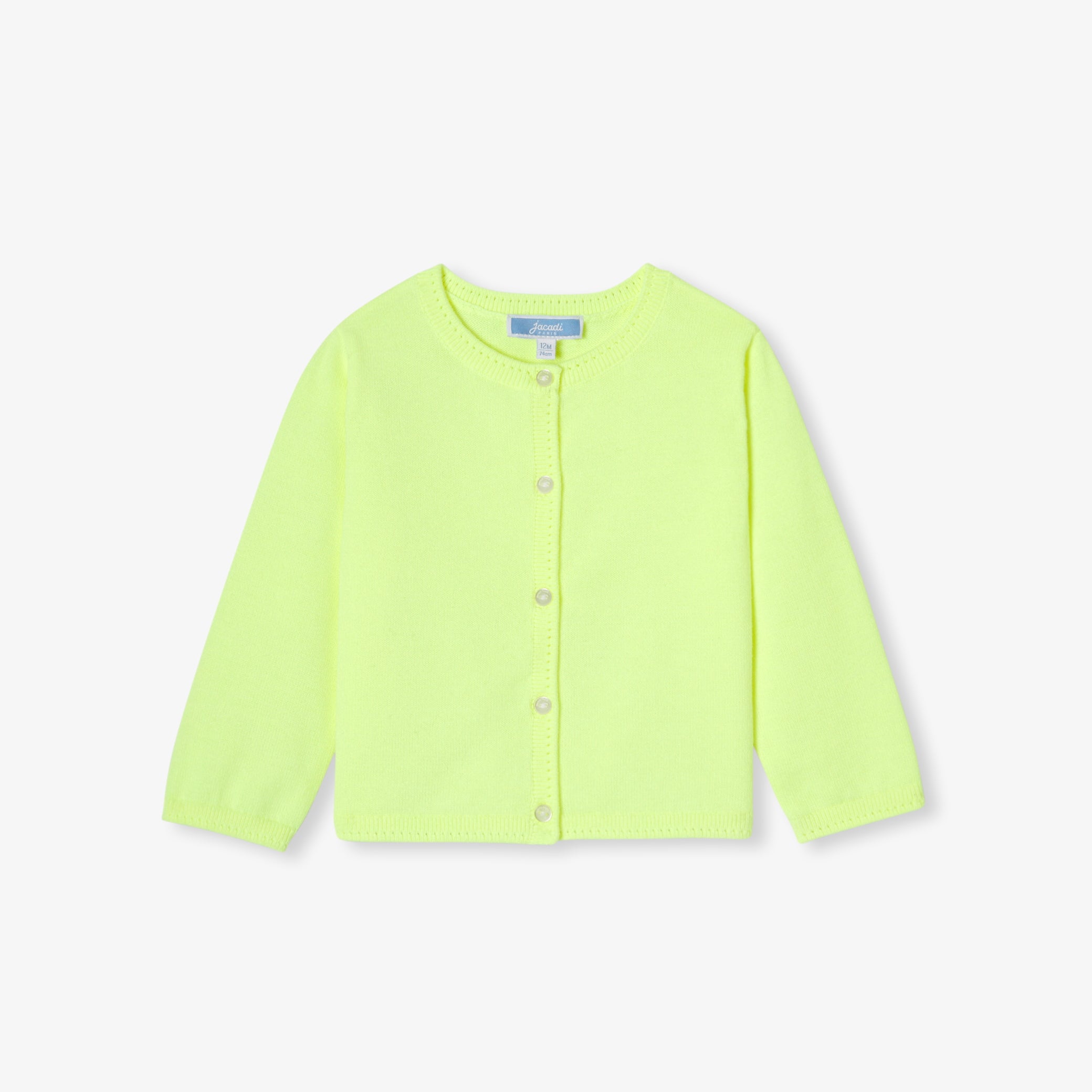 Baby girl cotton cardigan