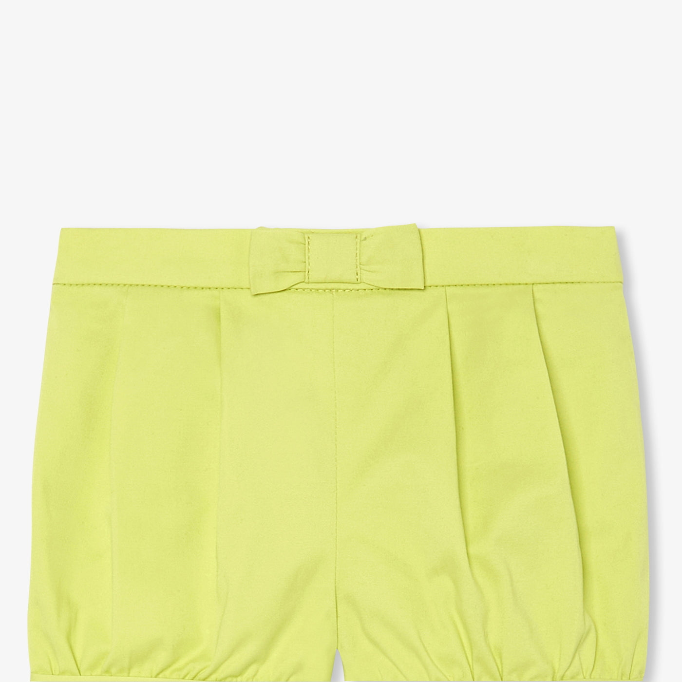 Baby girl shorts in twill